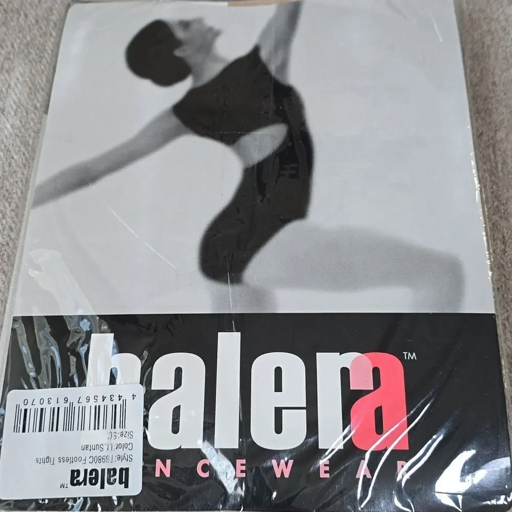 BALERA Dancewear Footless Ballet Tights LT Suntan